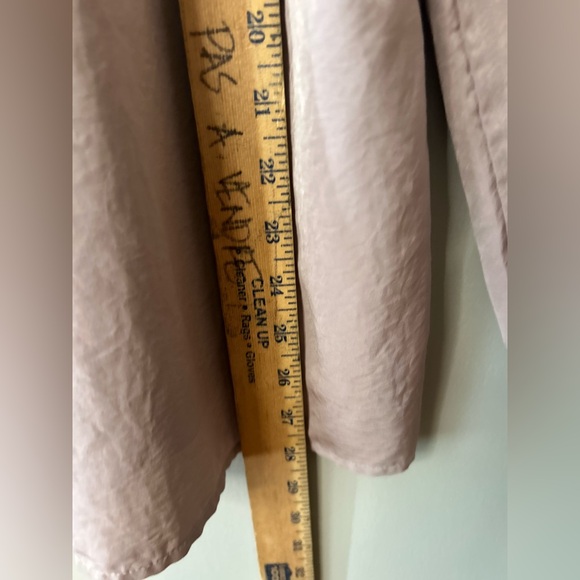 Vintage tuxedo pleated blouse - Picture 8 of 10